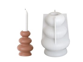 Molde silicona 3 circulos nordicos